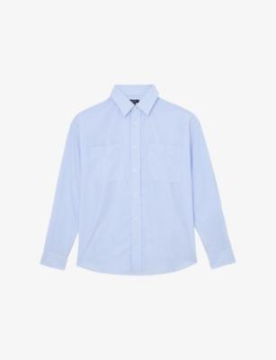 Ovante Striped Lyocell Shirt by REISS