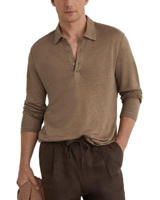 Pembroke Linen Polo Shirt by REISS