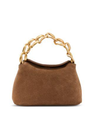Peony Suede Handbag by REISS