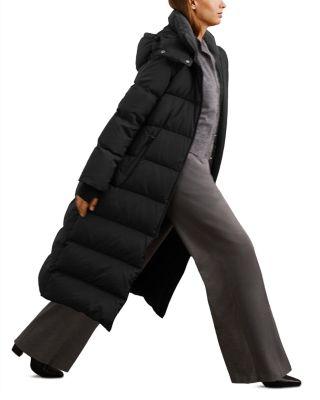 Petite Colette Longline Puffer Coat by REISS