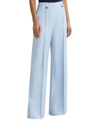 Petite Magda Wide Leg Suit Trousers by REISS