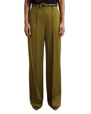 Petites Luisa Wide Leg Pants by REISS