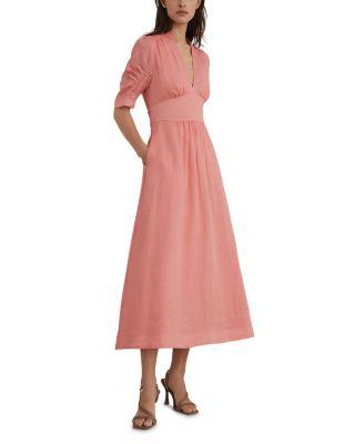 Petites Poppy Midi Dress by REISS