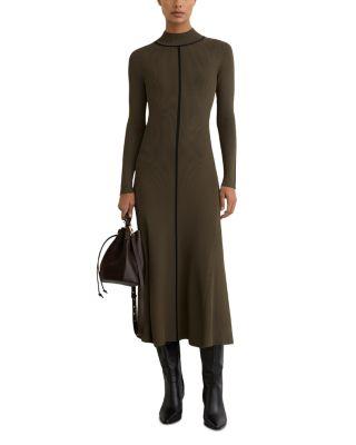 Polly Knitted Midi Dress by REISS