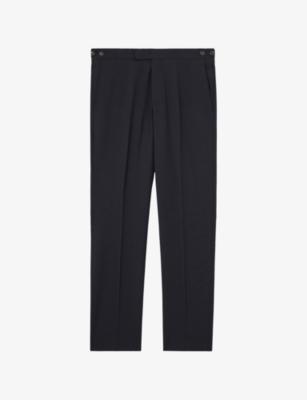 Promise Slim-Fit Wool-Blend Trousers by REISS