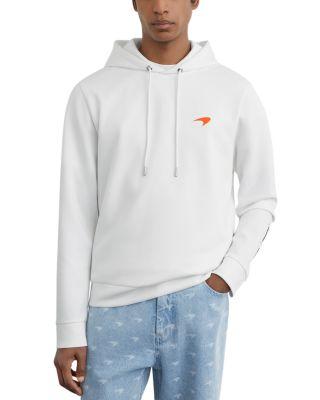 Regular Fit Interlock Drawstring Hoodie by REISS