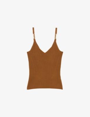 Reiss x Atelier Cara Silk-Blend Vest by REISS