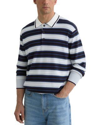 Relaxed Fit Stripe Polo Shirt by REISS