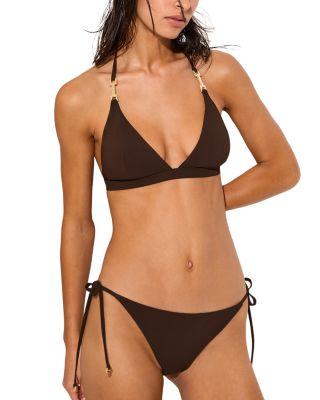 Riah Tie Side Bikini Bottom by REISS