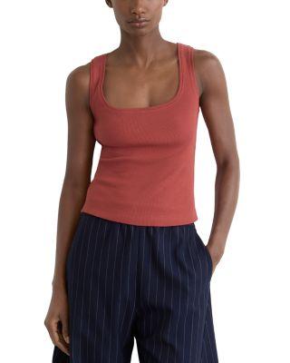 Riva Square Neck Vest by REISS
