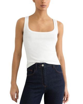 Riva Square Neck Vest by REISS
