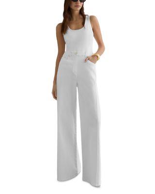Rose Scoop Neck Jumpsuit by REISS