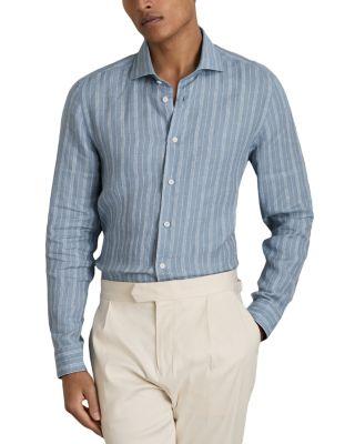 Ruban Linen Shirt by REISS