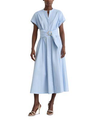 Sally Belted Midi Dress by REISS