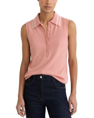Saskia Polo Top by REISS