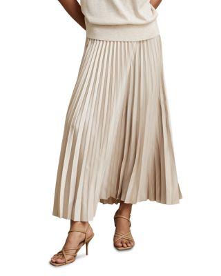 Seren Pleated Maxi Skirt by REISS