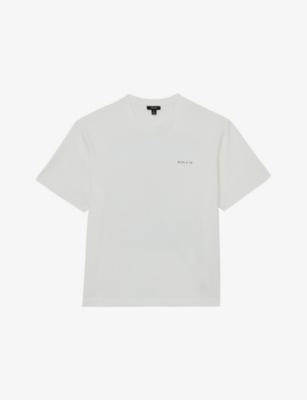 Splash Dive-Print Cotton T-Shirt by REISS