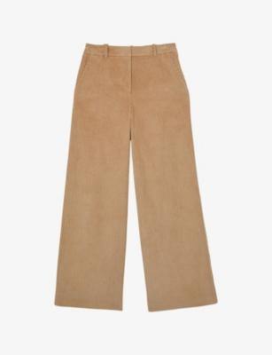 Stanton Flared-Leg Cotton-Cord Trousers by REISS