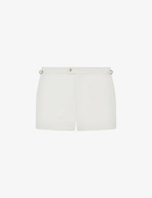 Sun regular-fit side-adjuster stretch-woven shorts by REISS