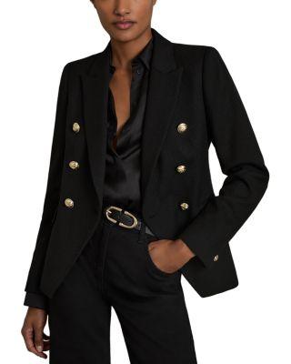 Tally Double Breasted Jacket by REISS