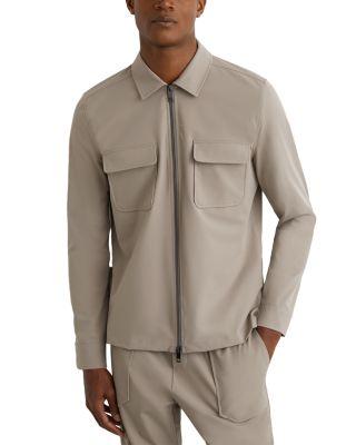 Technical Zip Overshirt by REISS