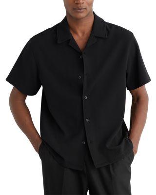 Textured Cuban Shirt by REISS