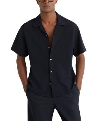 Textured Cuban Shirt by REISS