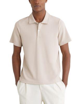 Textured Polo Shirt by REISS