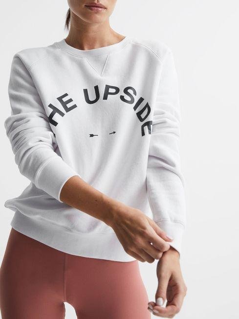 The Upside Crew Neck Jumper by REISS