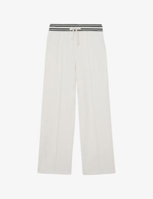 Verity Straight-Leg Jersey Jogging Bottoms by REISS