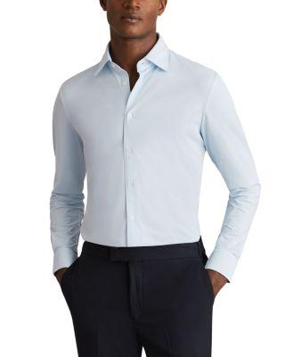Voyager Slim Fit Button Down Travel Shirt by REISS