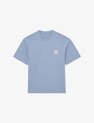 Walton Monogram Butter-Print Cotton-Jersey T-Shirt by REISS