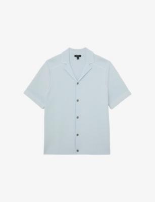 Wandsworth Short-Sleeved Knitted Shirt by REISS