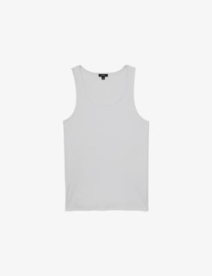 Watson Ribbed Knitted Vest by REISS