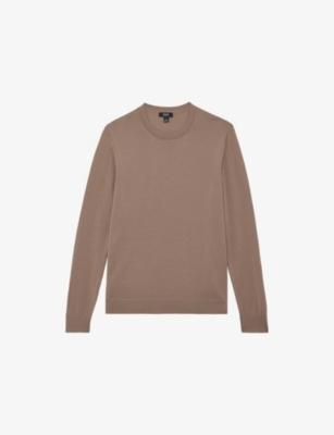 Wessex Crewneck Wool Jumper by REISS