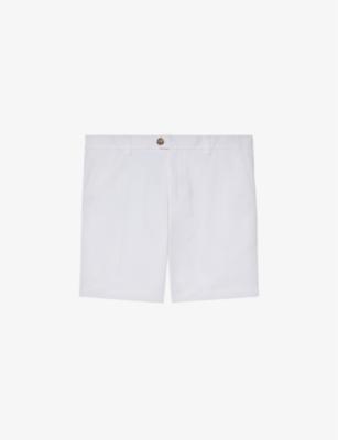Wicket stretch-cotton chino shorts by REISS
