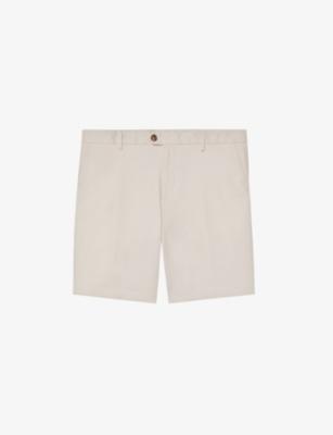 Wicket stretch-cotton chino shorts by REISS