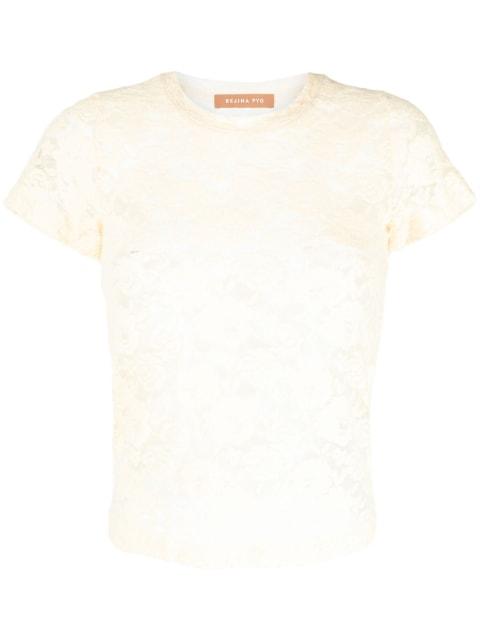 Adina short-sleeve T-shirt by REJINA PYO