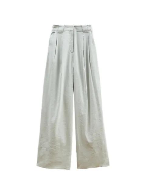 Freya pleated trousers by REJINA PYO