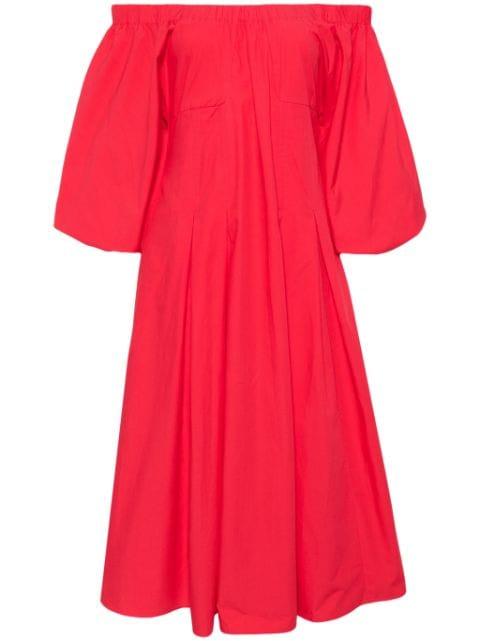 Greta organic-cotton midi dress by REJINA PYO