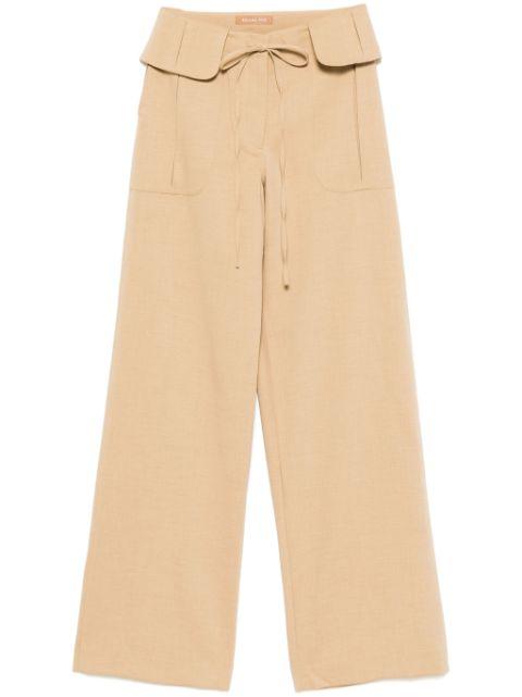 Sonia straight trousers by REJINA PYO
