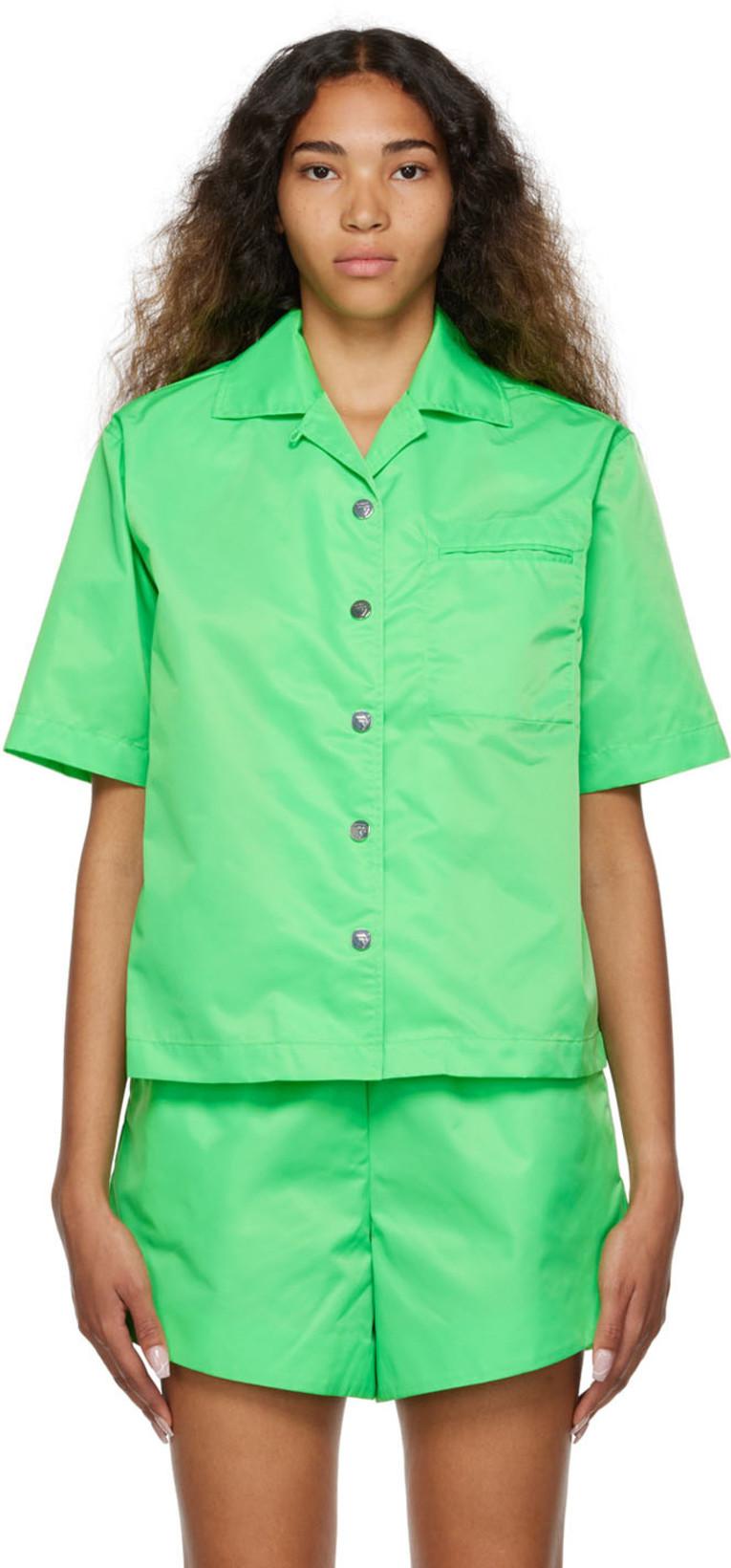 Green Storm Shirt by REMAIN BIRGER CHRISTENSEN