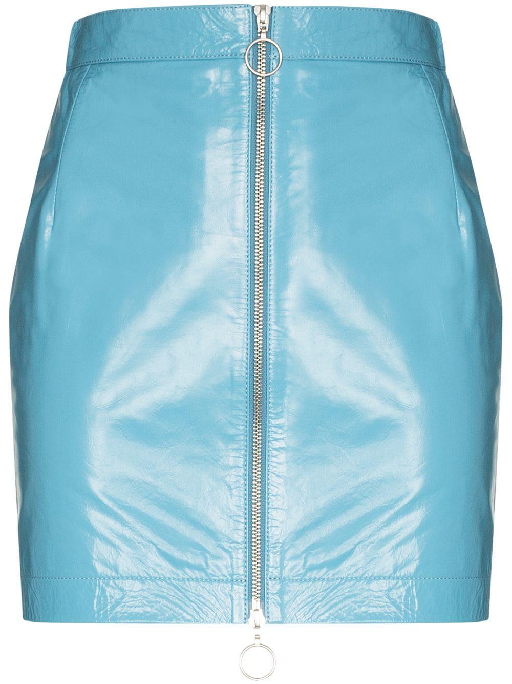 Lizzie zipped mini skirt by REMAIN BIRGER CHRISTENSEN