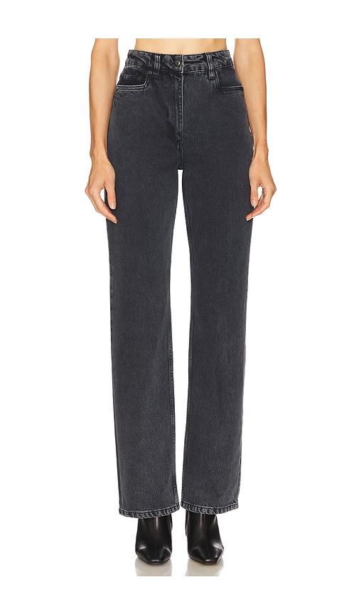 REMAIN Slim Boot Cut Jeans in Black by REMAIN BIRGER CHRISTENSEN