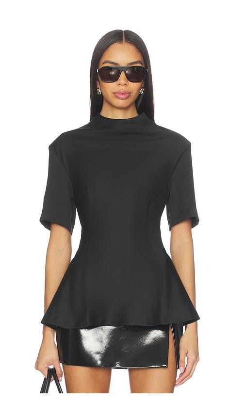 REMAIN Suiting Peplum Top in Black by REMAIN BIRGER CHRISTENSEN