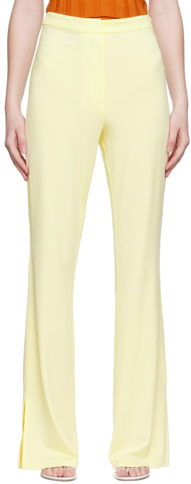 Yellow Jessie Trousers by REMAIN BIRGER CHRISTENSEN