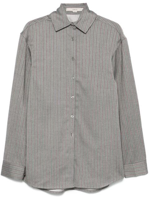 herringbone-patterned shirt by REMAIN BIRGER CHRISTENSEN