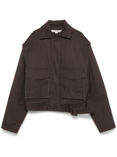 pinstriped bomber jacket by REMAIN BIRGER CHRISTENSEN