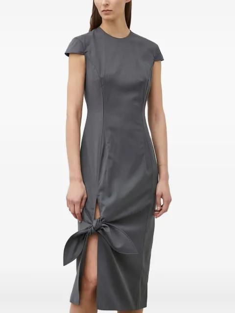 side-tie midi dress by REMAIN BIRGER CHRISTENSEN
