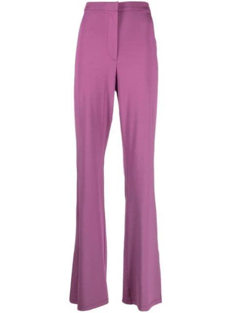 split-cuff high-waisted flared trousers by REMAIN BIRGER CHRISTENSEN